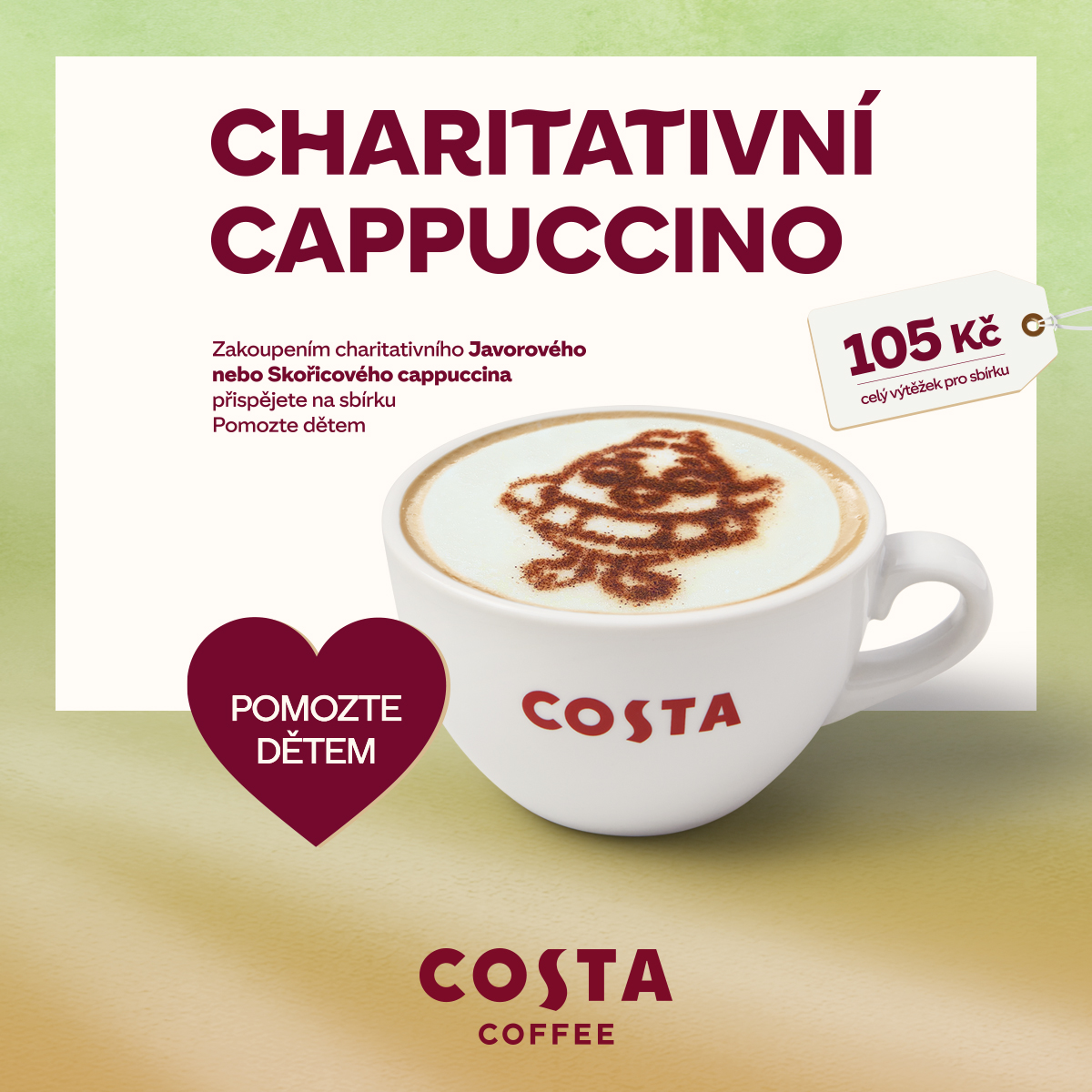 CHARITATIVNÍ CAPPUCCINO