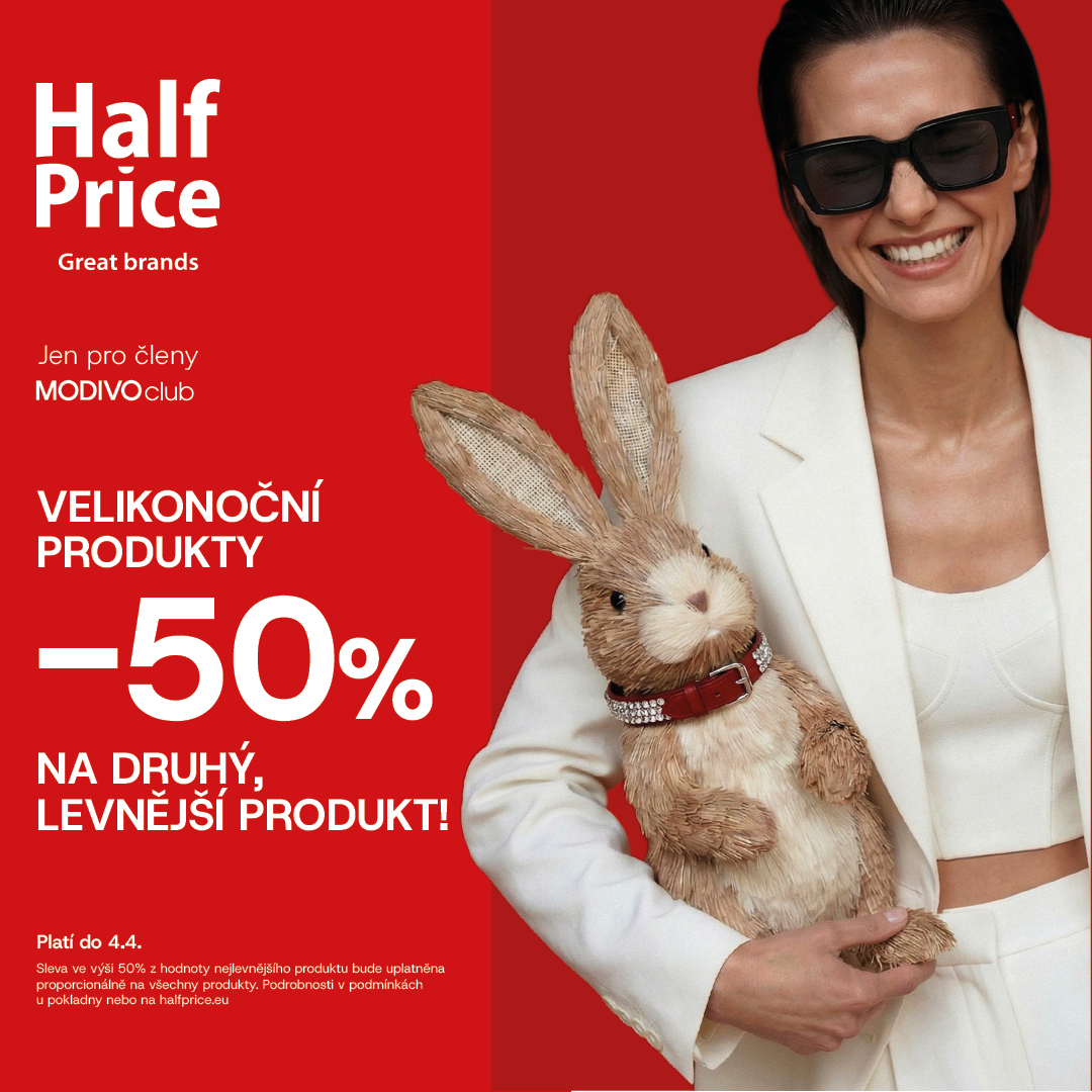 50% SLEVA NA DRUHÝ LACINĚJŠÍ PRODUKT