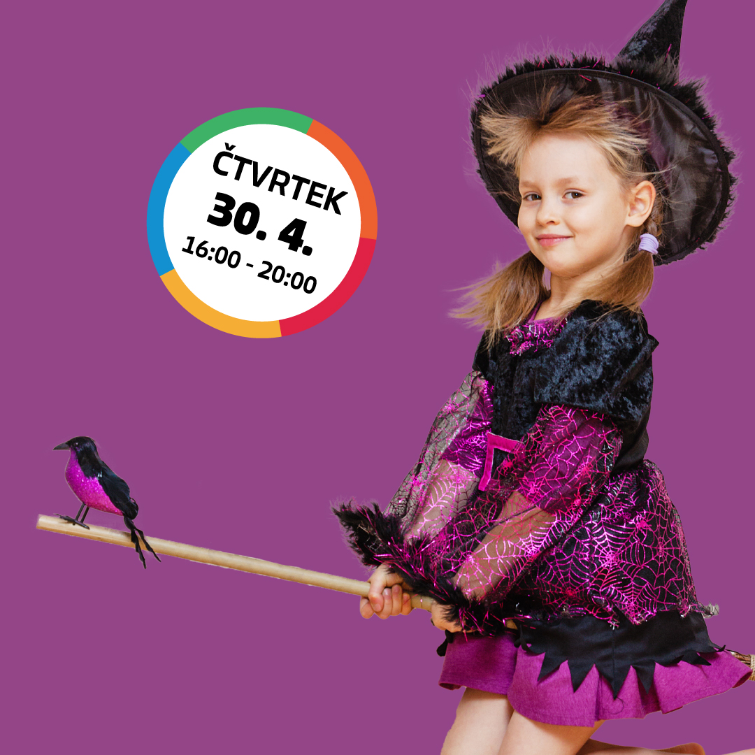 PŘILEŤTE S DĚTMI NA ČARODĚJNICKÉ ODPOLEDNE