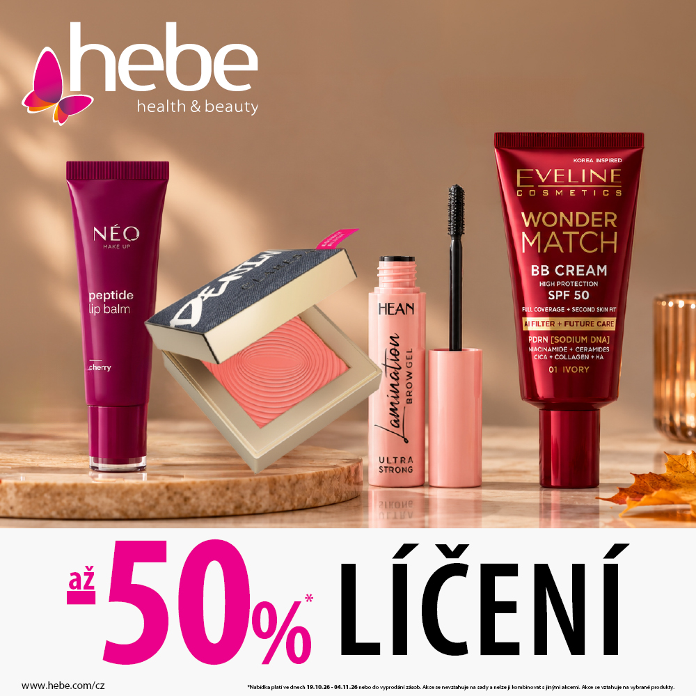 LÍČENÍ AŽ -50%