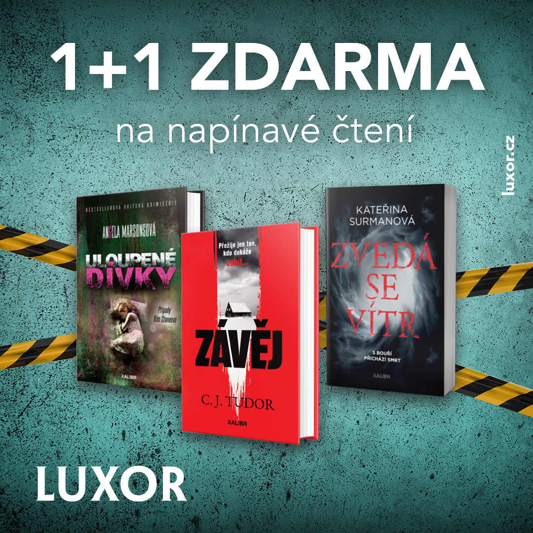 1+1 ZDARMA NA NAPÍNAVÉ ČTENÍ